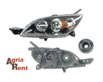 Mazda 3 BK fényszóró bal elektromos motor nélkül 