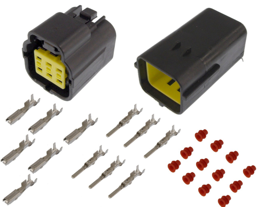 Vízmentes csatlakozó 6 vezetékhez