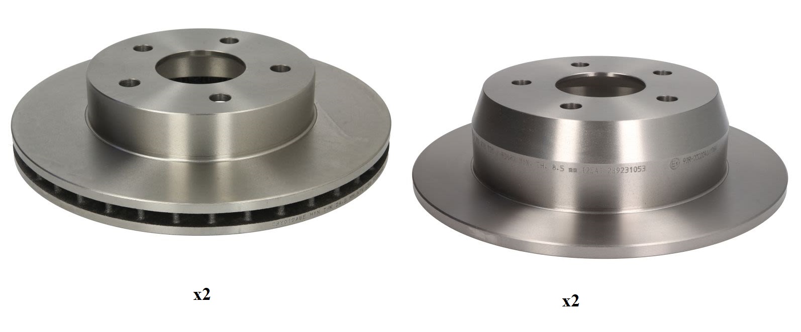 Jeep Grand Cherokee II WJ WG féktárcsa szett 2xelső 2xhátsó